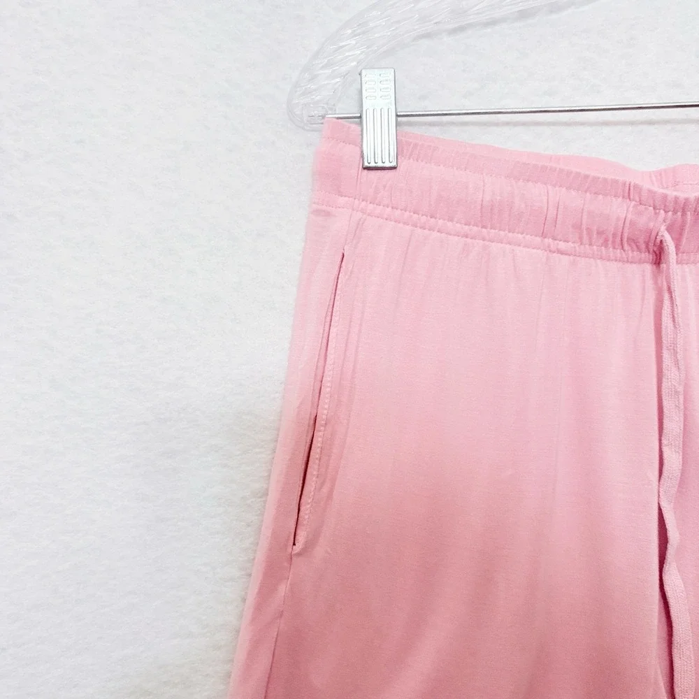 Comfrt Cloud Lounge Set Size XL Bubblegum Pink Elastic Waist Drawstring Cozy